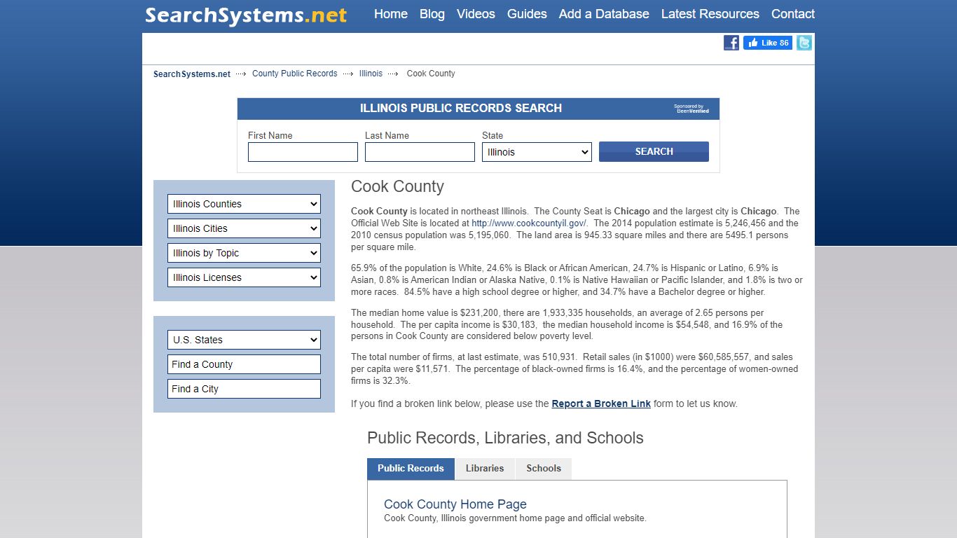 Cook County Criminal and Public Records